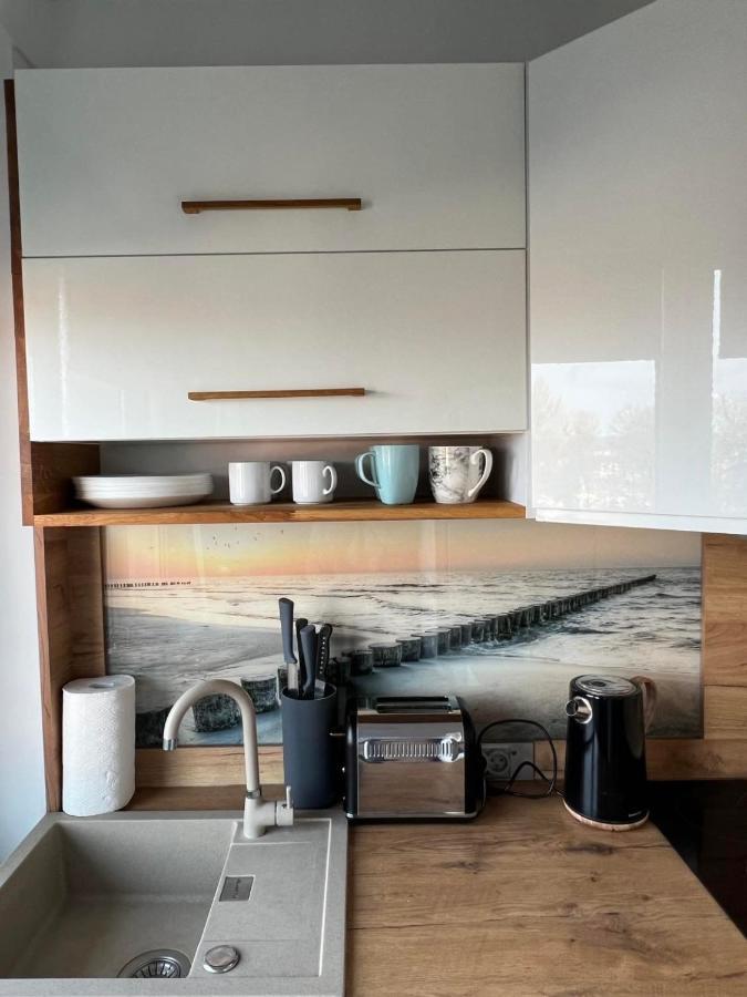 Sea View Apartament 5 Min Od Morza Gdansk Bagian luar foto